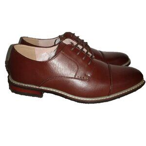 Bruno Marc Oxford Dress Shoe PRINCE 6 Dark Brown Mens US 8.5
